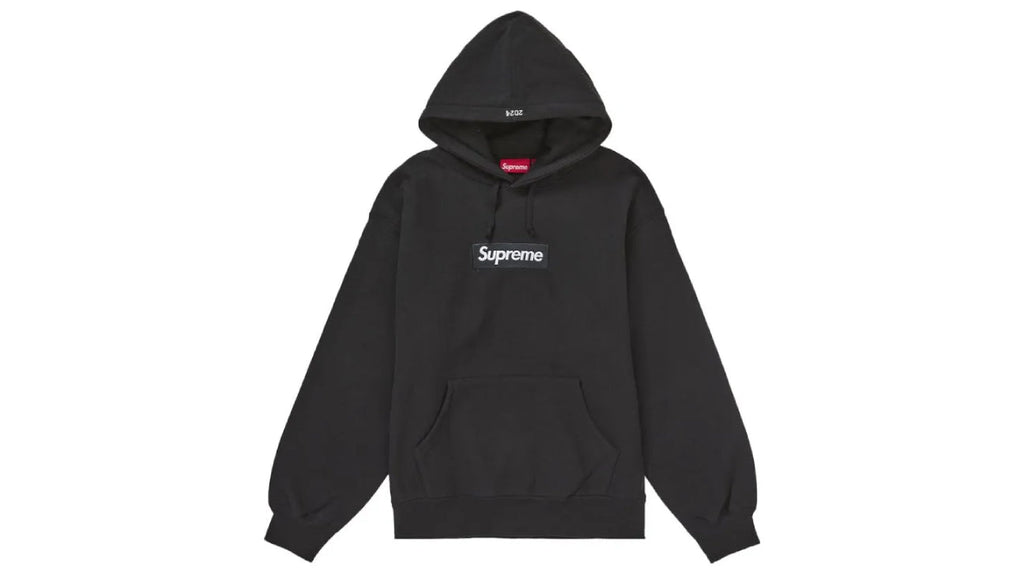 Supreme Box Logo Hooded Sweatshirt Sweatshirt (FW24) Black