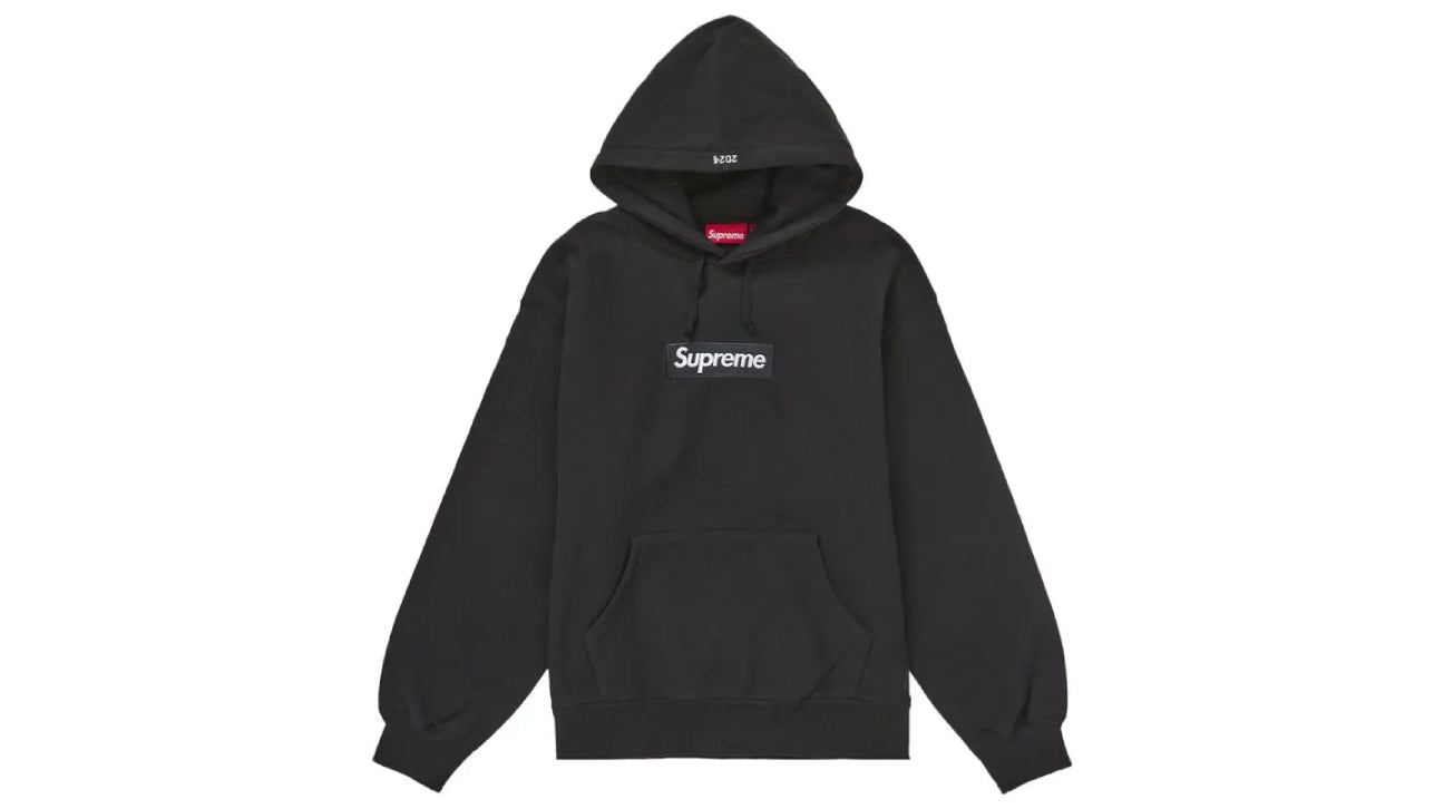 Supreme Box Logo Hooded Sweatshirt Sweatshirt (FW24) Black