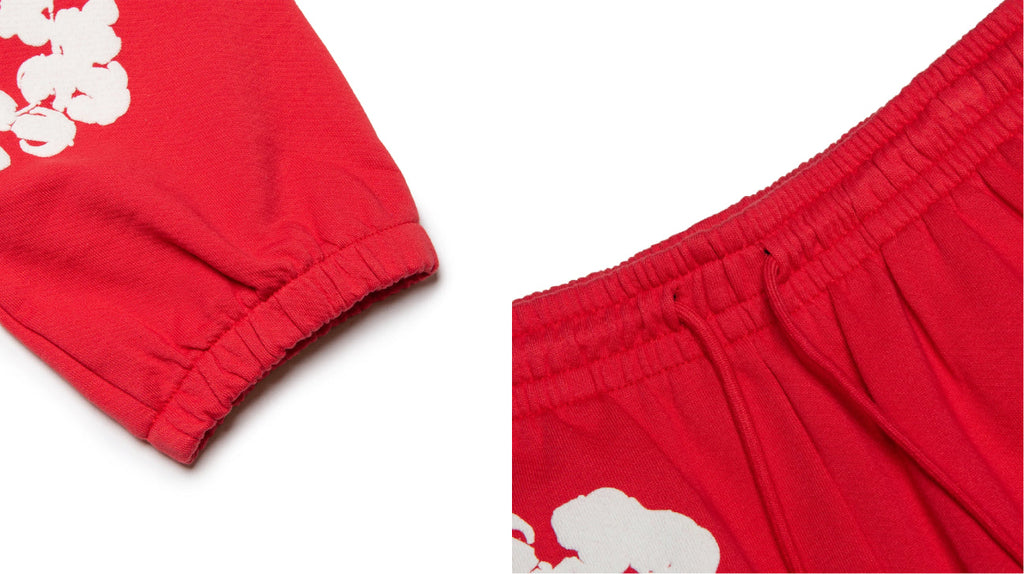 Denim Tears The Cotton Wreath Sweatpant Red