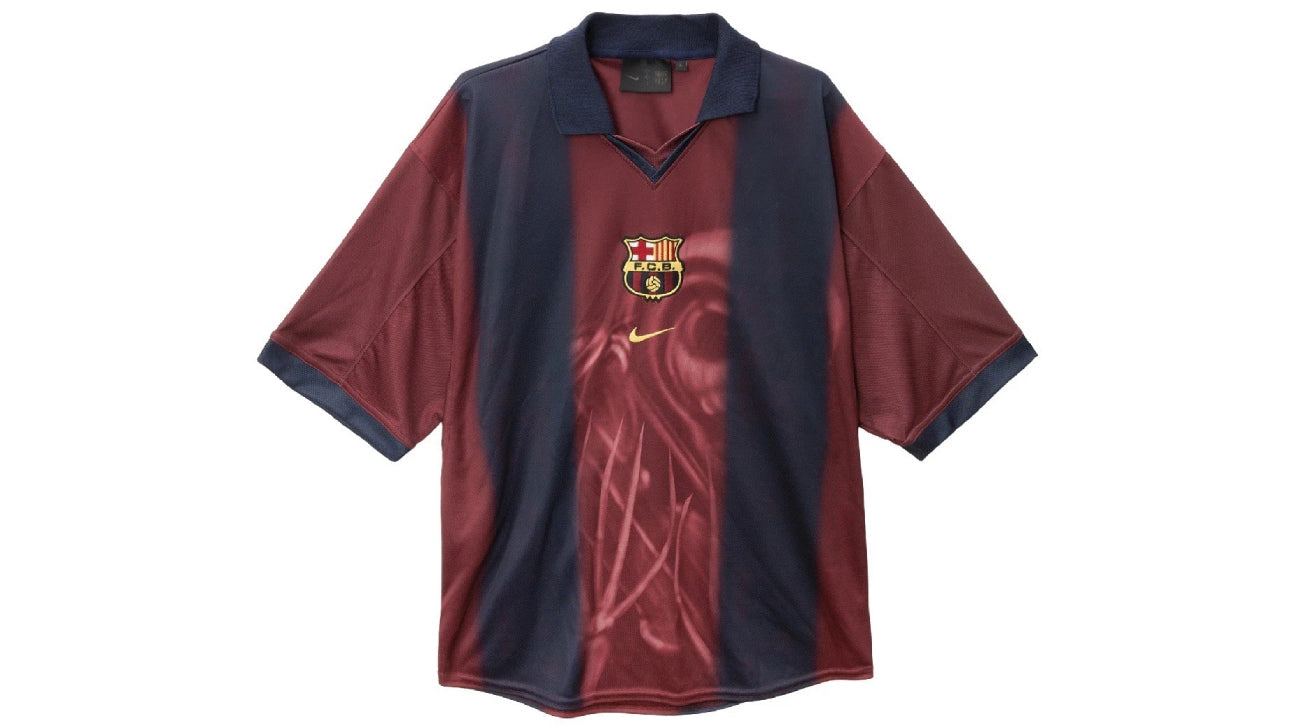Travis Scott x Nike x FC Barcelona Retro 2000/01 Home Skeleton Jersey