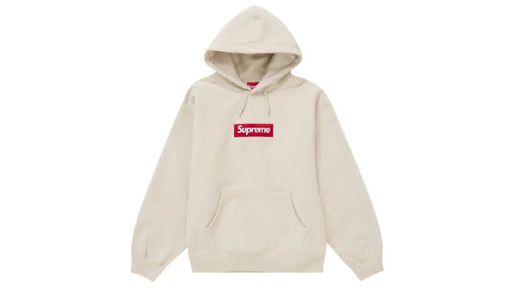 Supreme Box Logo Hooded Sweatshirt Sweatshirt (FW24) Stone