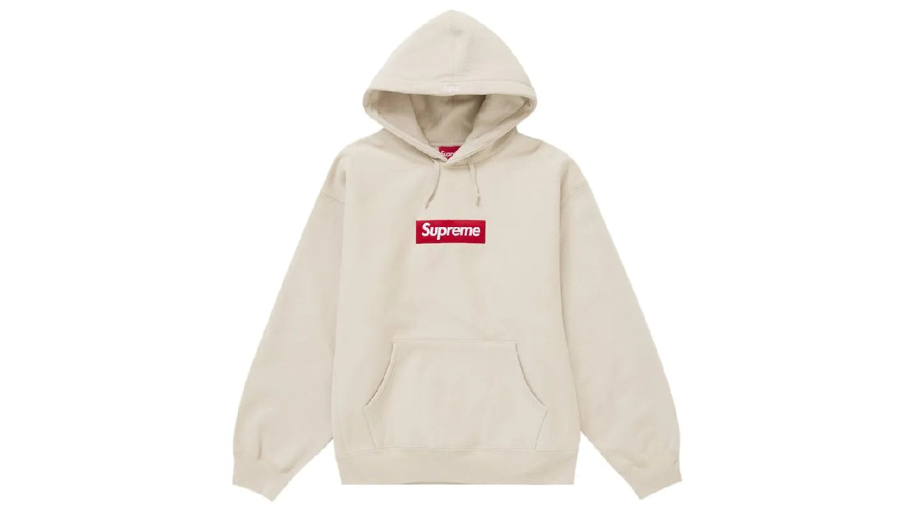 Supreme Box Logo Hooded Sweatshirt Sweatshirt (FW24) Stone