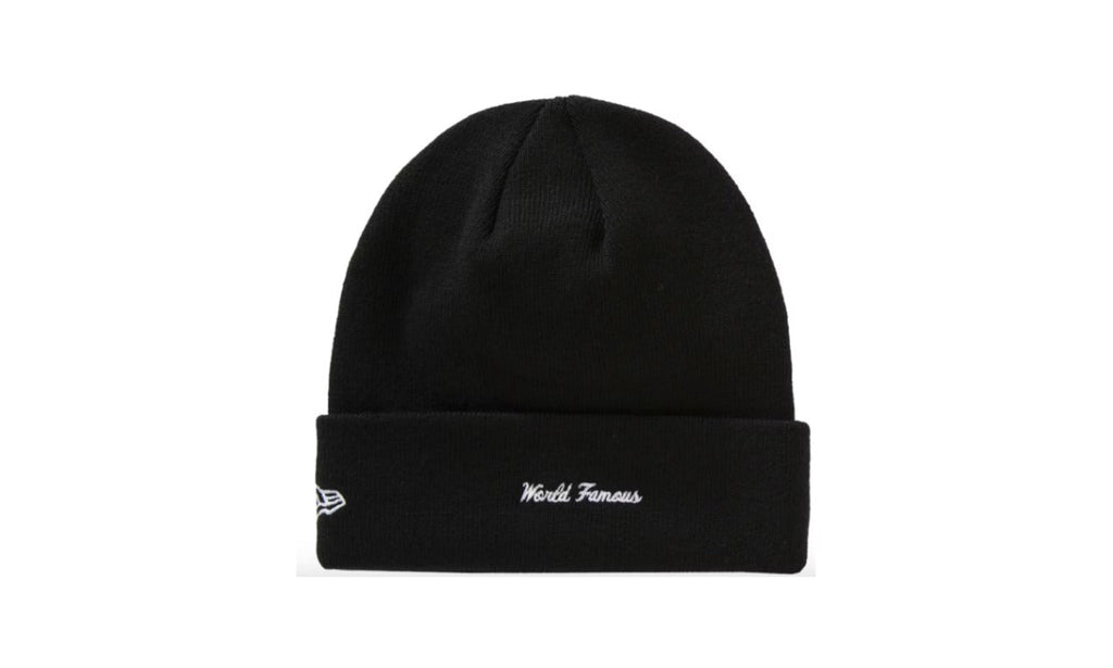 Supreme New Era Cross Box Logo Beanie Black