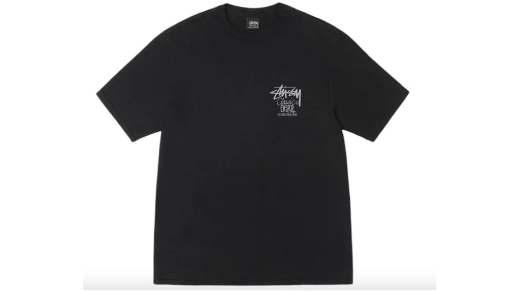 Stussy Classic Gear Pigment Dyed Tee Black