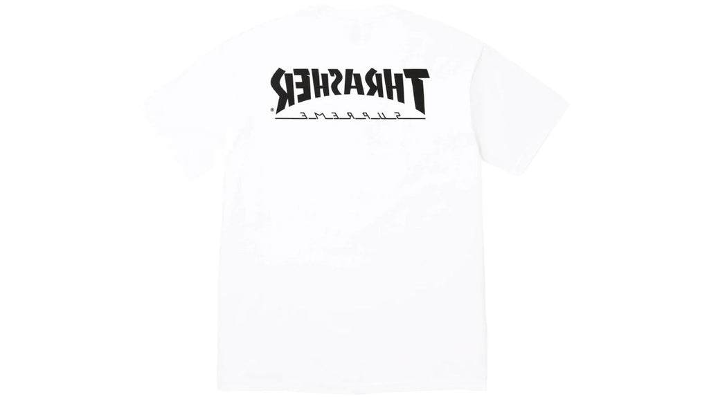 Supreme x Thrasher Harold Tee White