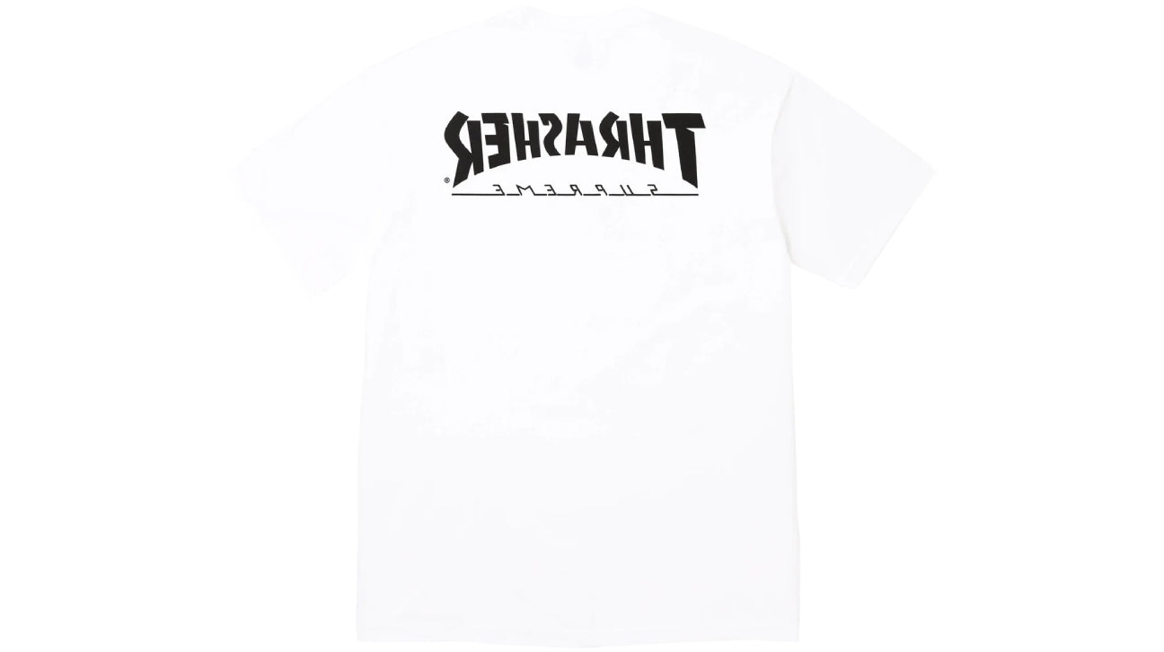 Supreme x Thrasher Harold Tee White