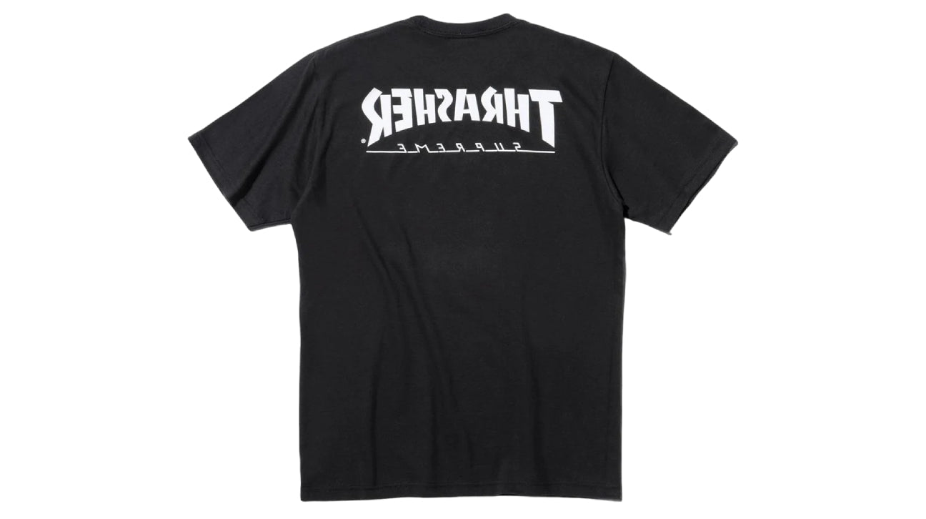 Supreme x Thrasher Harold Tee Black
