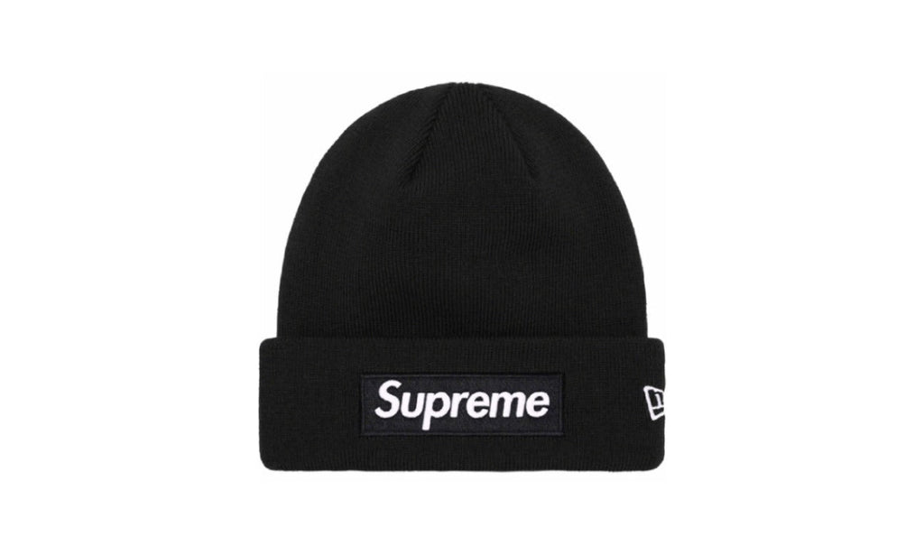 Supreme New Era Box Logo Beanie Black (FW23)