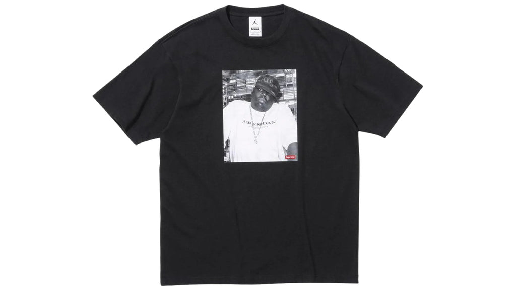 Supreme x Jordan Biggie S/S Top Black
