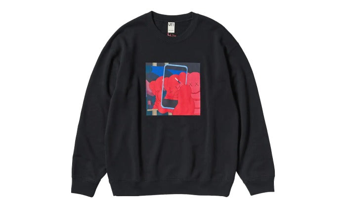 KAWS x Uniqlo Warhol Graphic 476119 Sweatshirt Black