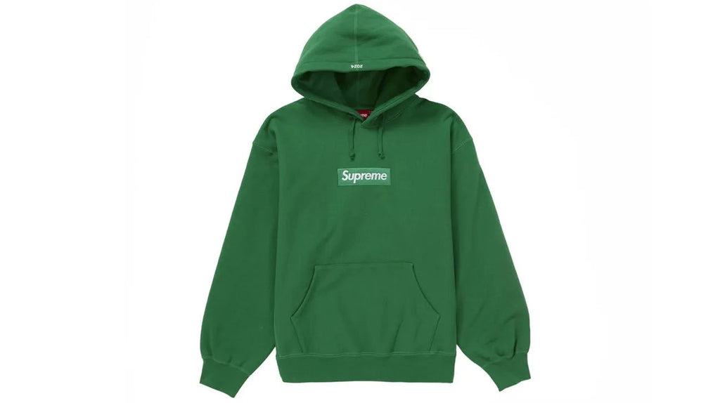 Supreme Box Logo Hooded Sweatshirt Sweatshirt (FW24) Green