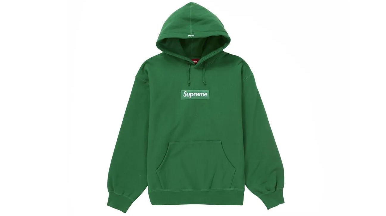Supreme Box Logo Hooded Sweatshirt Sweatshirt (FW24) Green