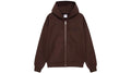 Stussy x Nike Stone Washed Fleece Zip Hoodie (FW25) Dark Cinder