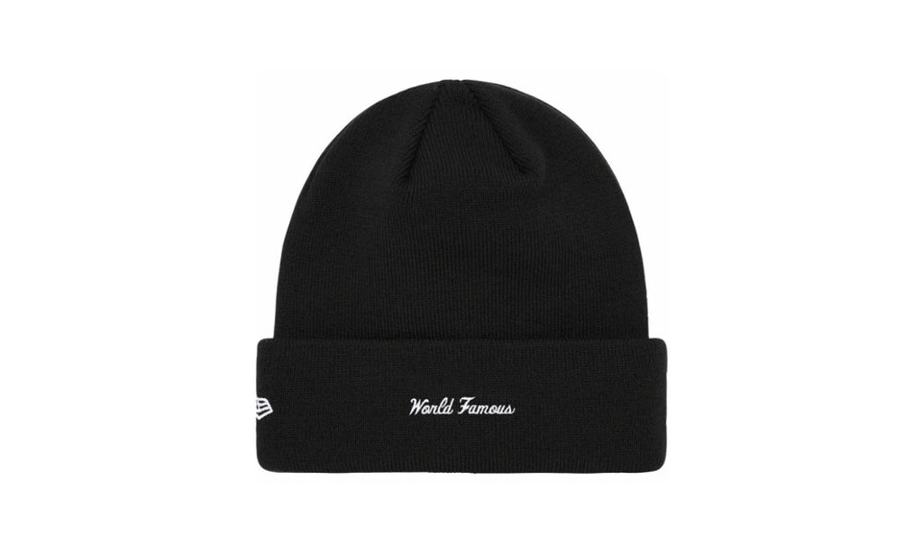 Supreme New Era Box Logo Beanie Black (FW23)