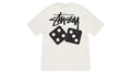 Stussy Dice Pigment Dyed Tee Natural