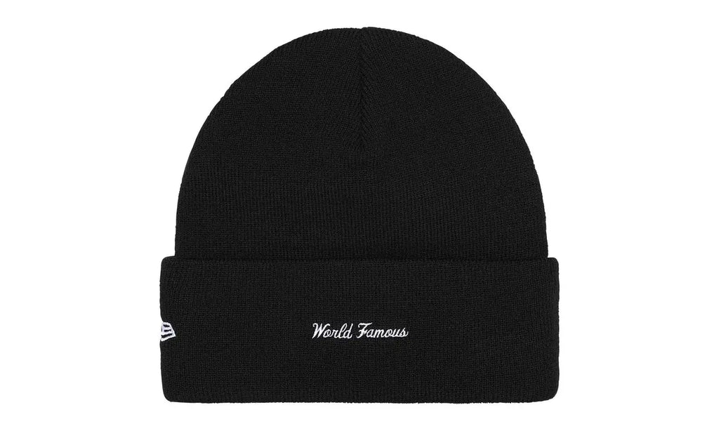 New Era x Supreme Box Logo Beanie Black (FW25)