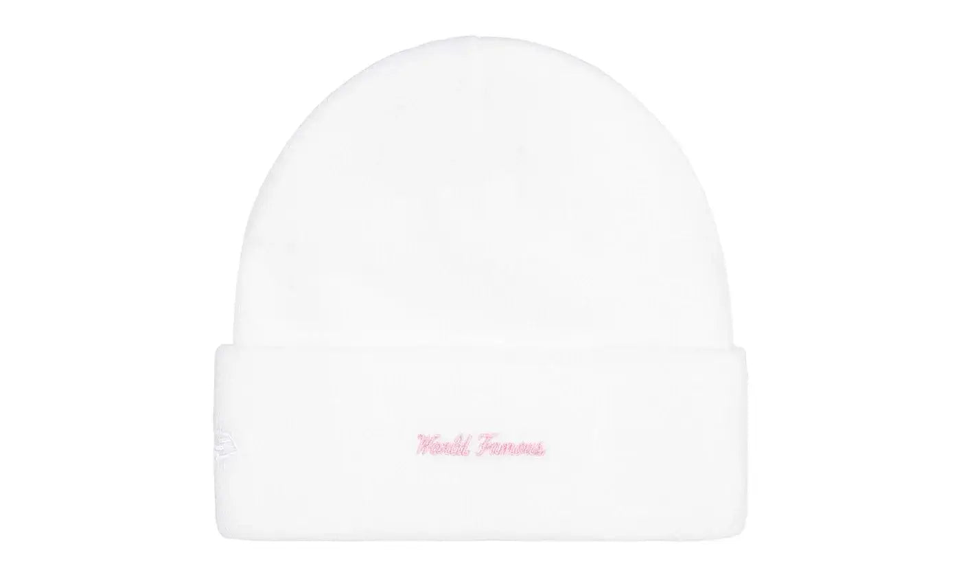 New Era x Supreme Box Logo Beanie White (FW25)