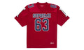 Supreme Bones Football Jersey Red