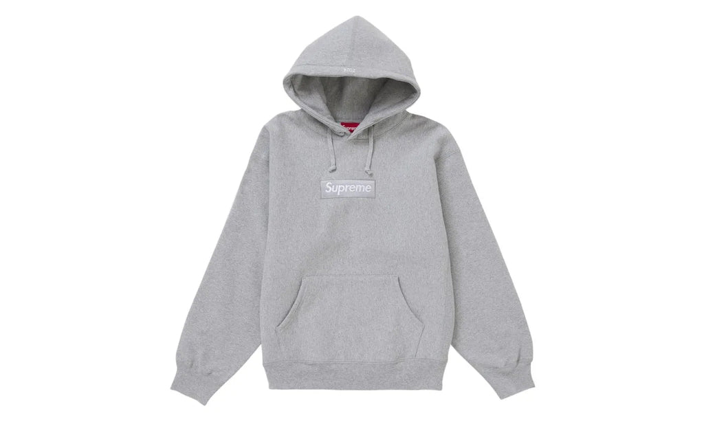 Supreme Box Logo Hooded Sweatshirt Sweatshirt (FW24) Ash Grey