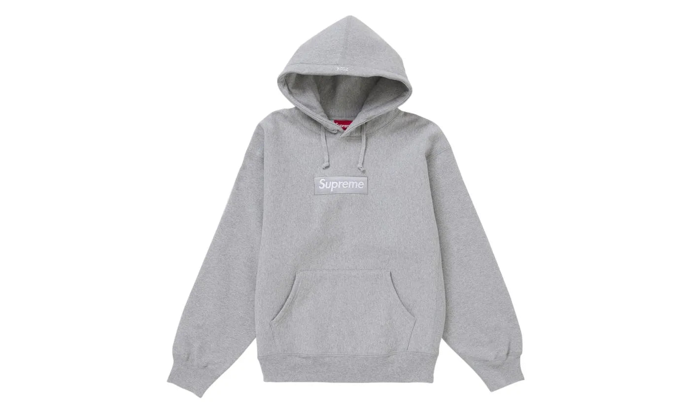 Supreme Box Logo Hooded Sweatshirt Sweatshirt (FW24) Ash Grey