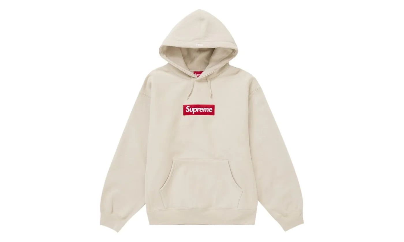 Supreme Box Logo Hooded Sweatshirt Sweatshirt (FW24) Light Brown