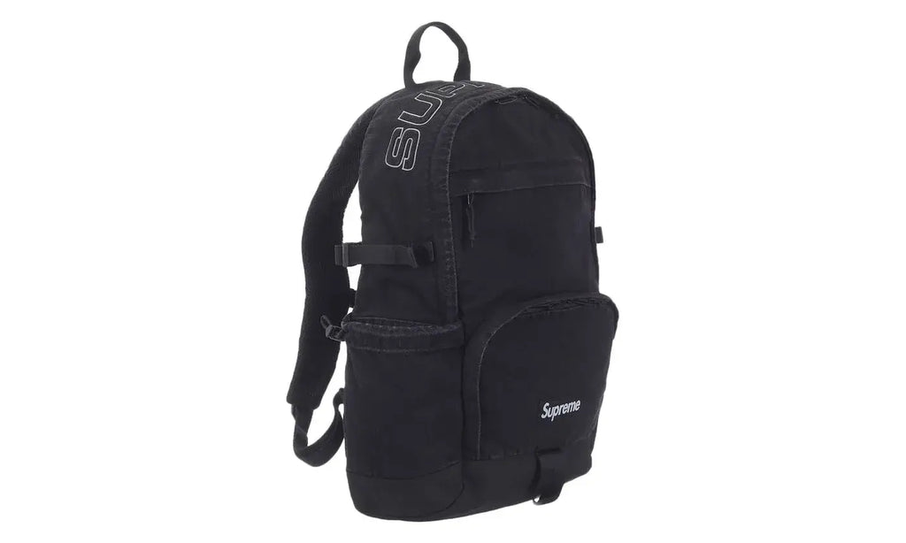 Supreme Denim Backpack Black