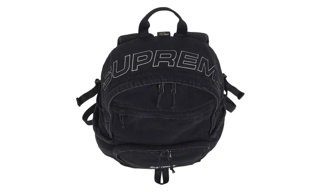 Supreme Denim Backpack Black