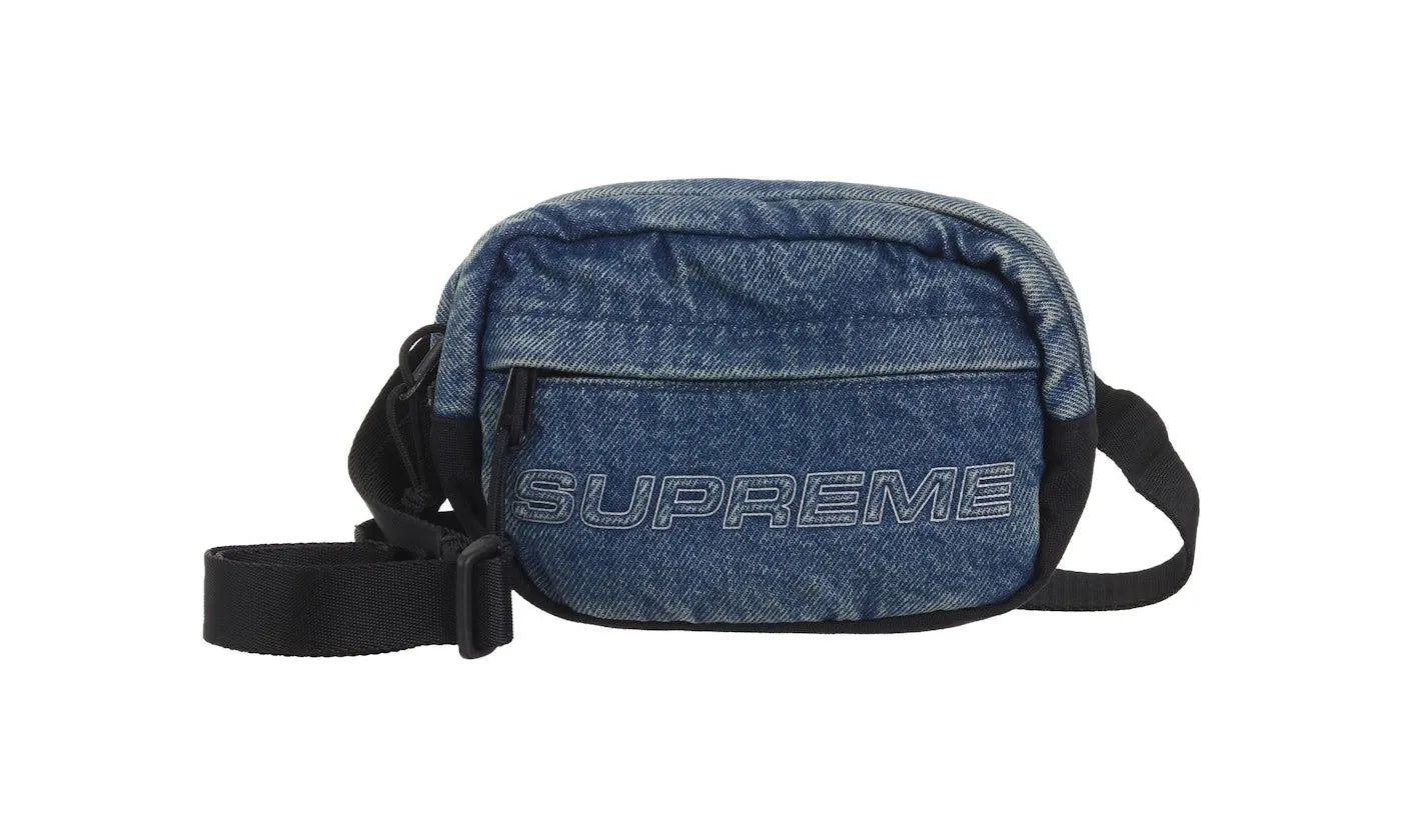 Supreme Denim Mini Shoulder Bag Washed Indigo