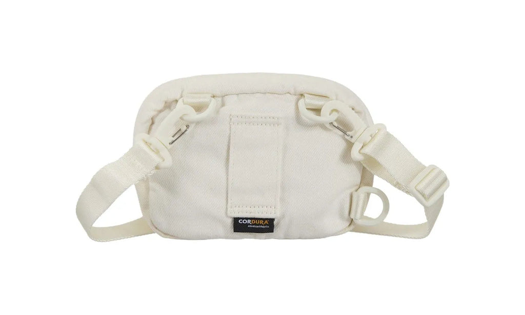 Supreme Denim Mini Shoulder Bag White