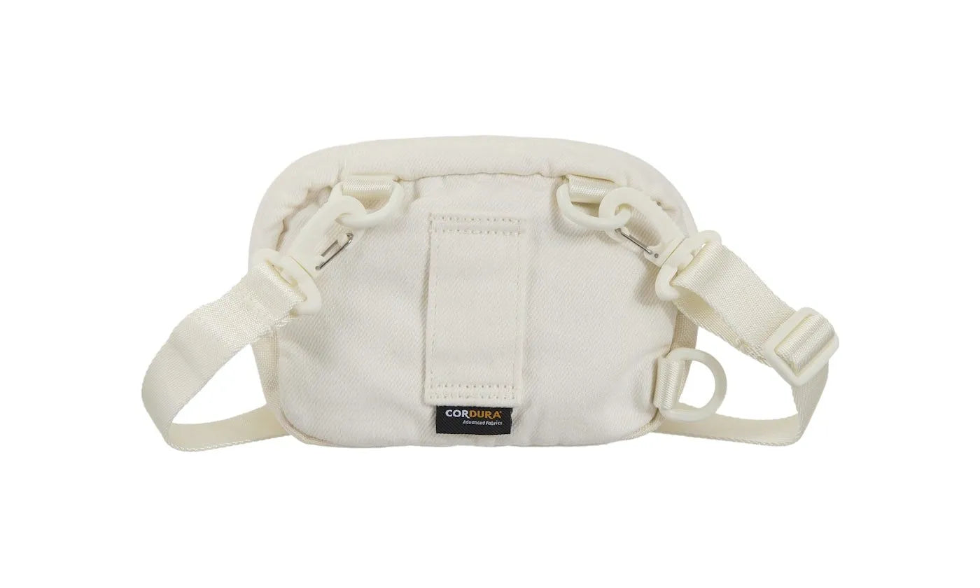 Supreme Denim Mini Shoulder Bag White