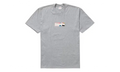 Supreme Emilio Pucci Box Logo Tee Grey Dusty Pink
