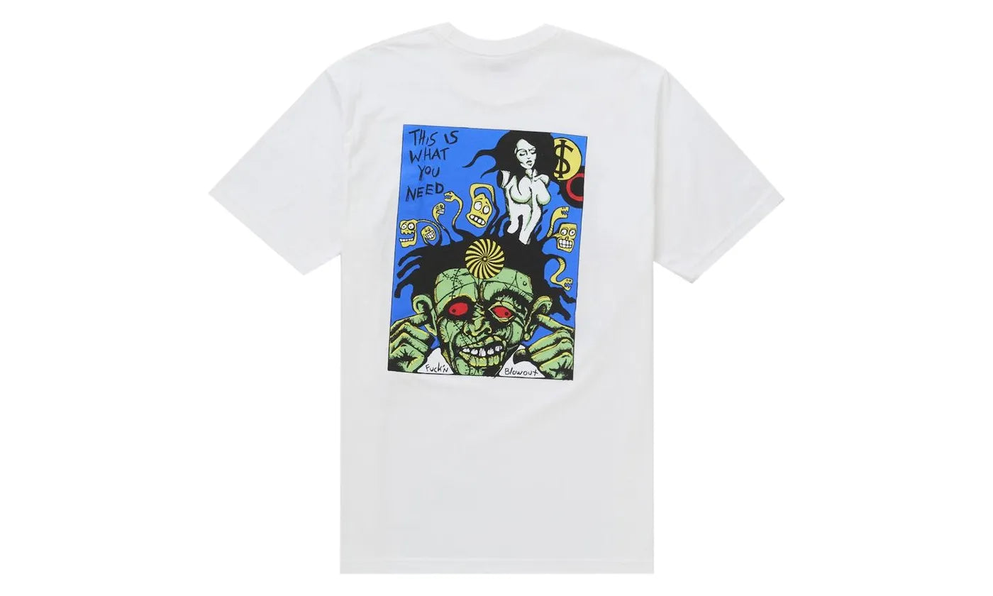 Supreme Fuckin Blowout Tee White