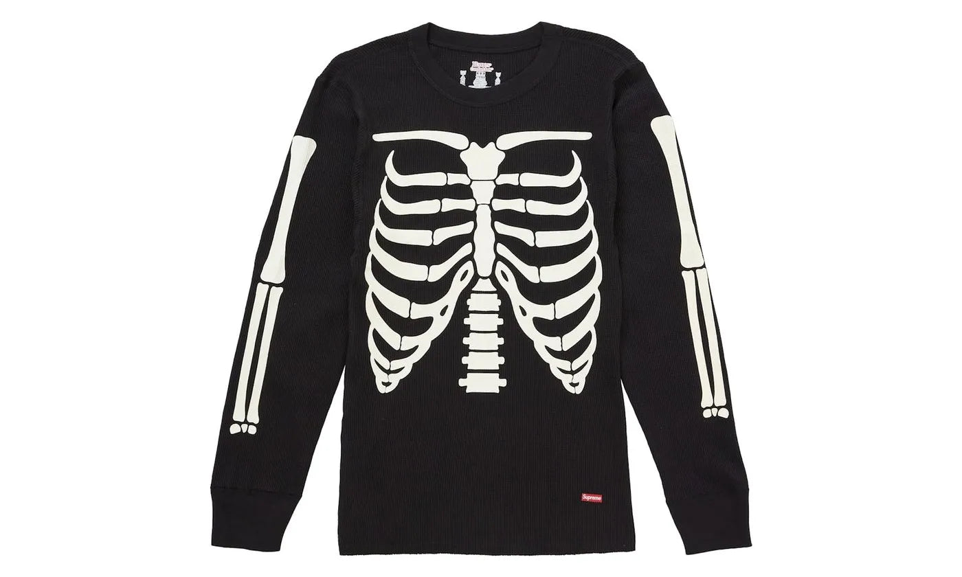 Supreme Hanes Bones Thermal Crew FW25 (1 Pack) Black