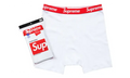 Supreme Hanes Boxer Briefs White