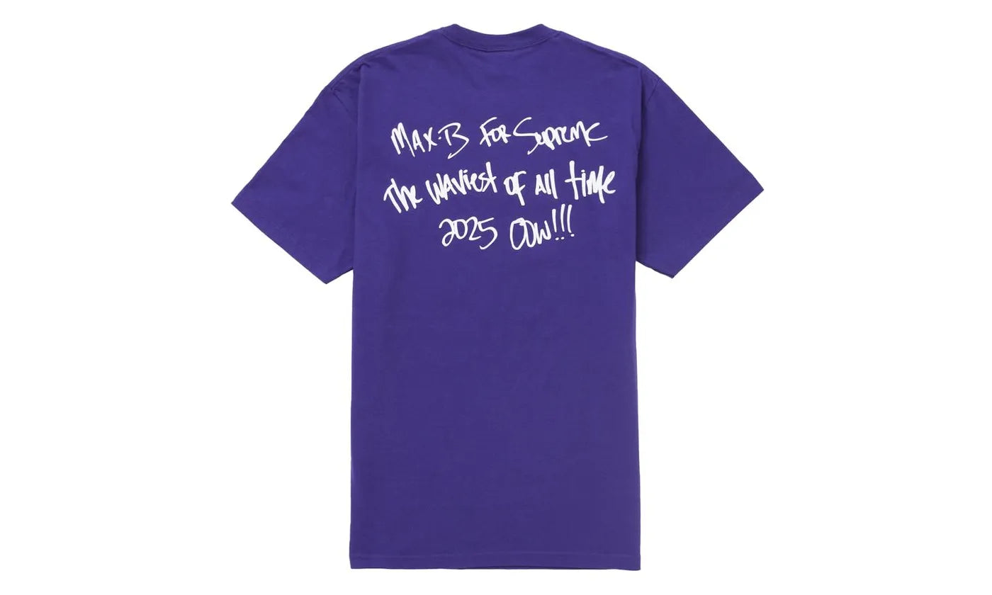 Supreme Max B Tee Purple