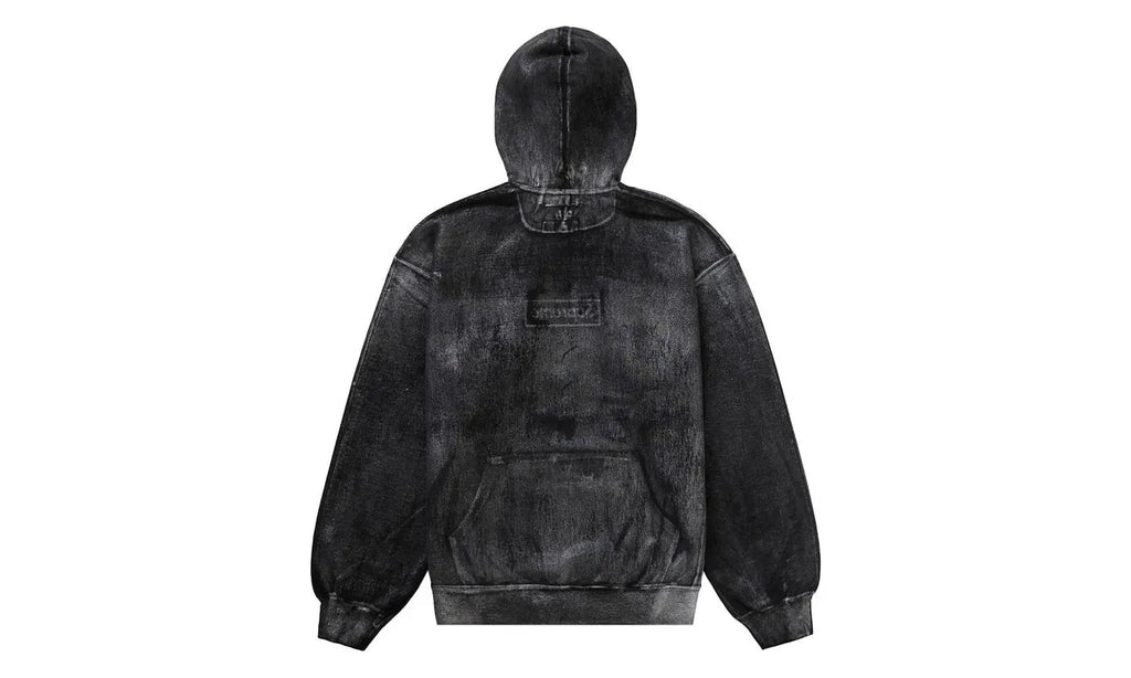MM6 Maison Margiela x Supreme Foil Box Logo Hooded Sweatshirt Black