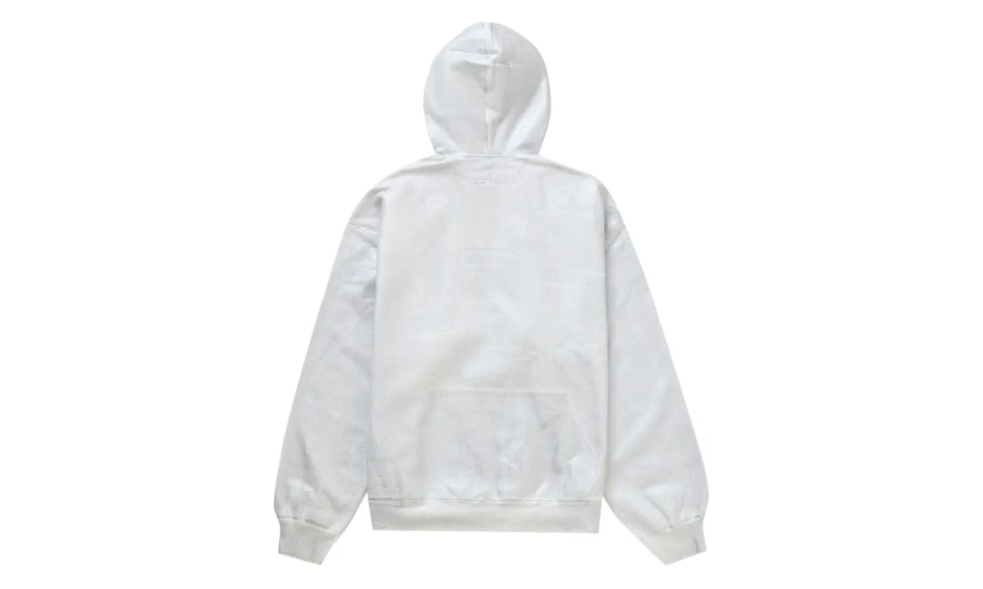 MM6 Maison Margiela x Supreme Foil Box Logo Hooded Sweatshirt White