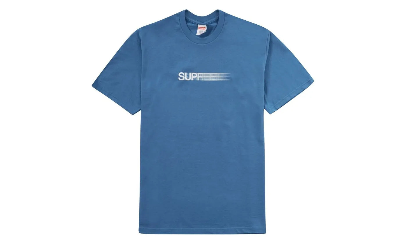 Supreme Motion Logo Tee (SS23) Faded Blue