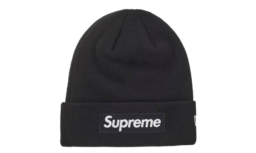 New Era x Supreme Box Logo Beanie (FW24) Black