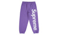 Supreme Satin Appliqué Sweatpant Violet