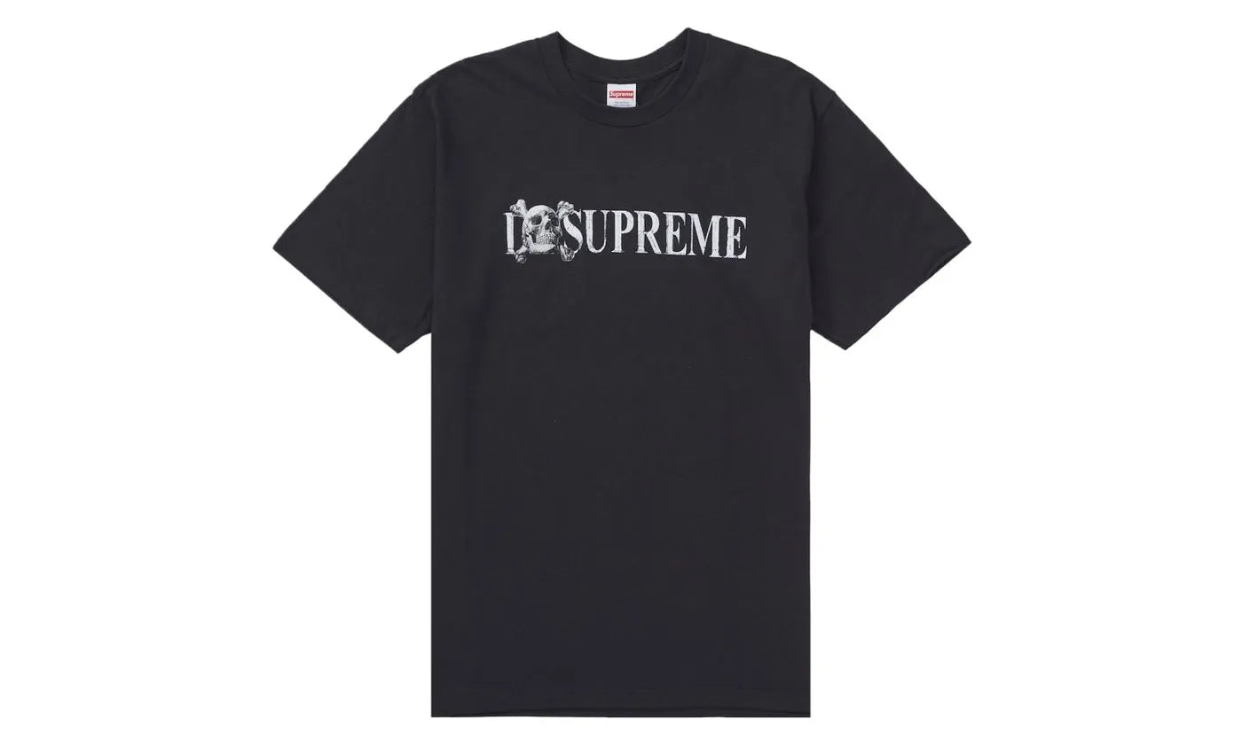 Supreme Skull Tee Black