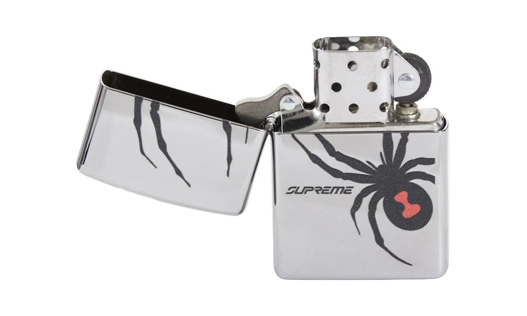 Spyder x Supreme Zippo Silver