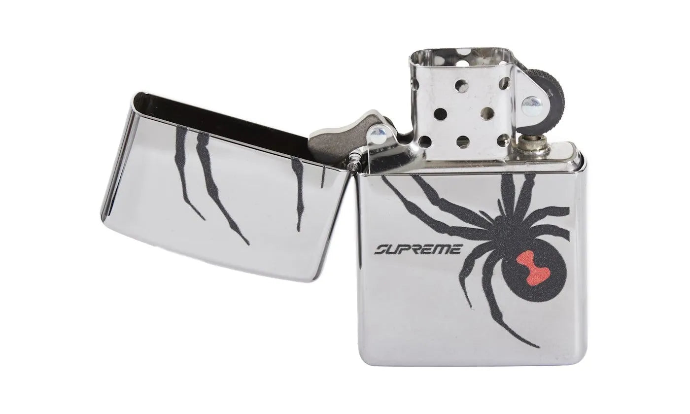 Spyder x Supreme Zippo Silver