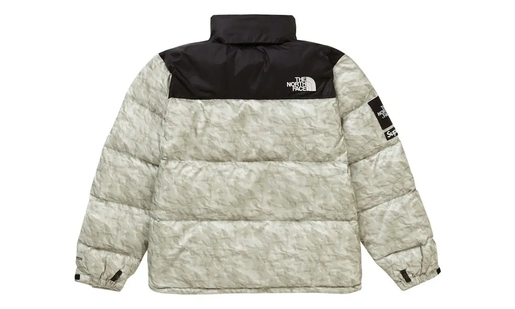 The North Face x Supreme Paper Print Nuptse Jacket Paper Print