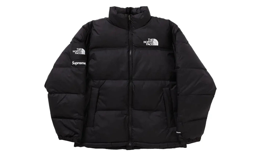 The North Face x Supreme Split Nuptse Jacket Black