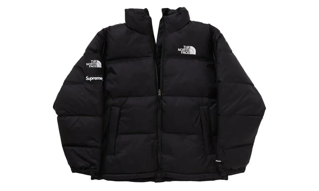 The North Face x Supreme Split Nuptse Jacket Black
