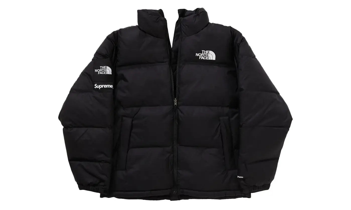 The North Face x Supreme Split Nuptse Jacket Black