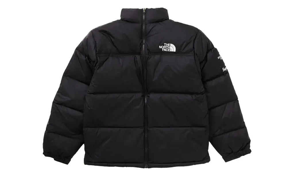 The North Face x Supreme Split Nuptse Jacket Black