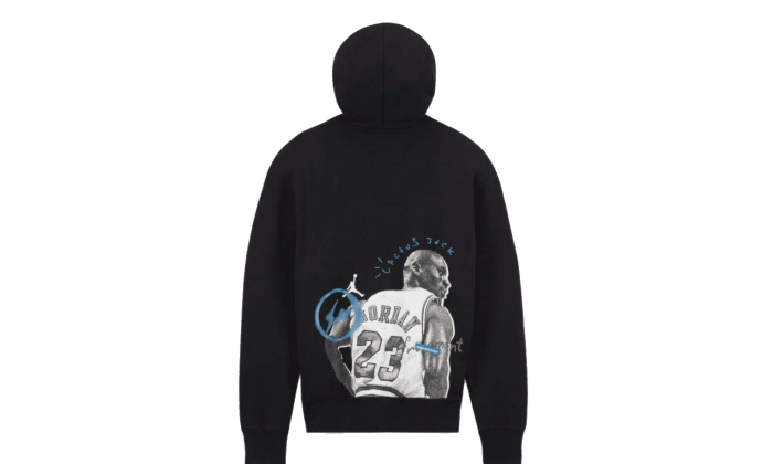 Travis Scott Fragment Hoodie Black