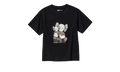 Uniqlo T-Shirt KAWS Black Graphic